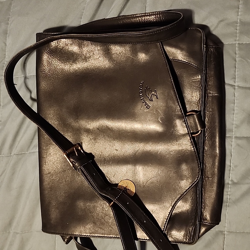 Ellington Rucksack Leather Messenger Bag